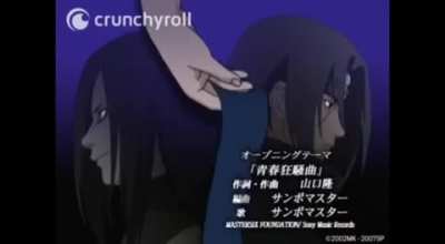 My friend r/varrare put together two completely different animes, put in music from Jojo's opening, and left Naruto's opening