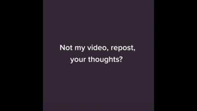 I can&rsquo;t believe I went to school with this girl. She dubbed her voice to make it seem like it was a repost, when it&rsquo;s really her lol so I fixed the audio and included that clip. Her videos are beyond the craziest conspiracies.