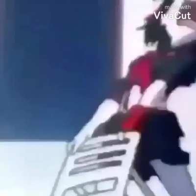 Haha he go booom