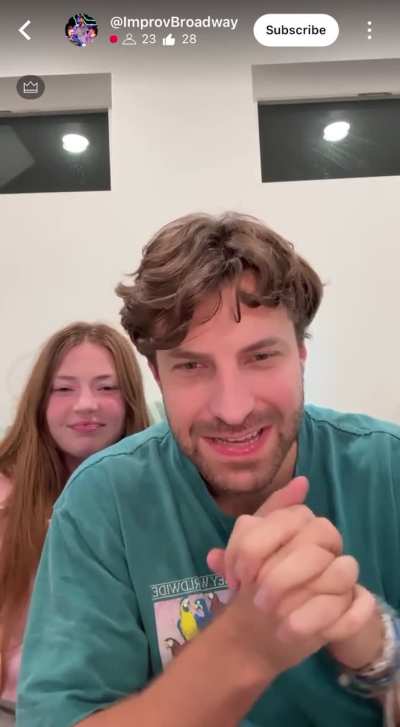 Shae being weird the YouTube stream
