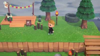 Quick tour of my 5 star island. Still has a lot of work left, also got inspiration from reddit lol