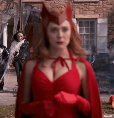 The most beautiful witch elizabeth olsen