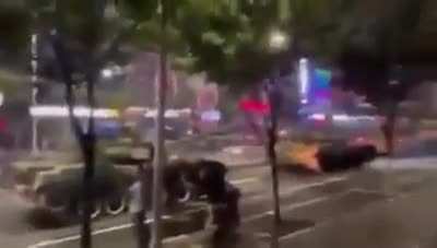 In China, CCP tanks are on the street protecting Banks in the Shandong province, this time because the Henna Branch of the Bank of China declared that people's savings are now investment products and cant be withdrawn
