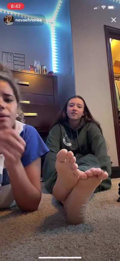 Another one of nevaeh and friends feet