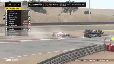 Is this what they meant with being in a Mercedes sandwich?