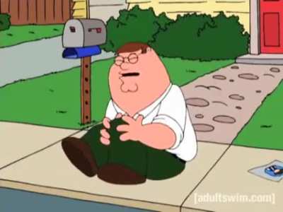 Peter Griffin goes solo
