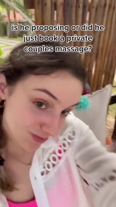 Woman thinks man is obligated to propose to her