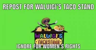 Waluigi&rsquo;s Taco Stand My Dudes