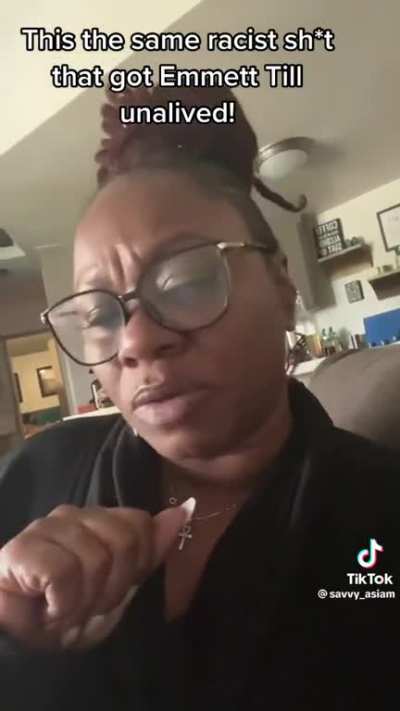 Not wanting to be touched is racist guys.