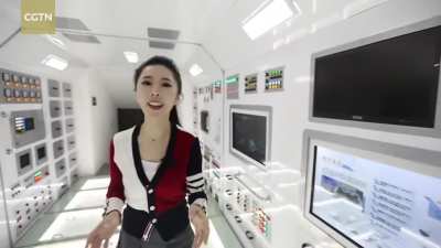 The Inside of China's Space Station Core "Tianhe"