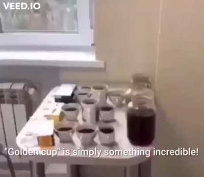 Golden cup is simply incredible!