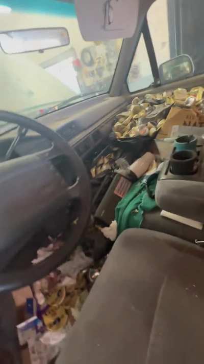 Customer stated &ldquo;can keep the cans as a tip&rdquo;.