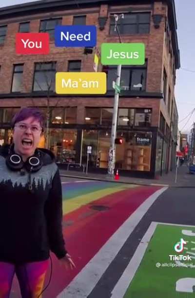 You need Jesus ma'am