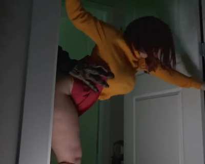 Velma gets caught by a monster (bigh<wbr>titty<wbr>gothe<wbr>gg) [Scooby-Doo]