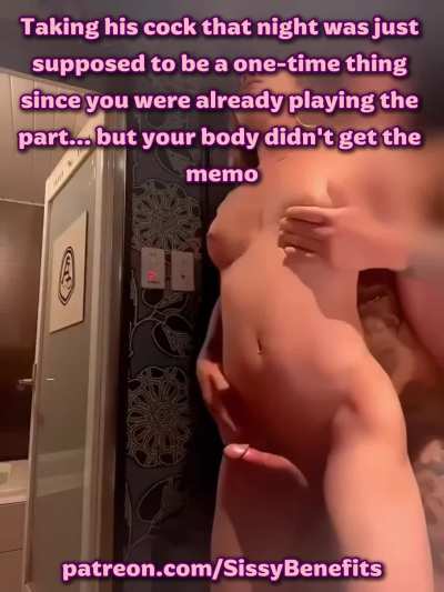 It was supposed to be a one-night prank for the boys, but the way he claimed you in that dress turned the joke into your permanent, bred-out reality...