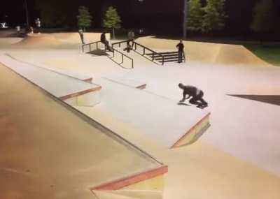 This is how you&rsquo;re supposed to use a skatepark right?