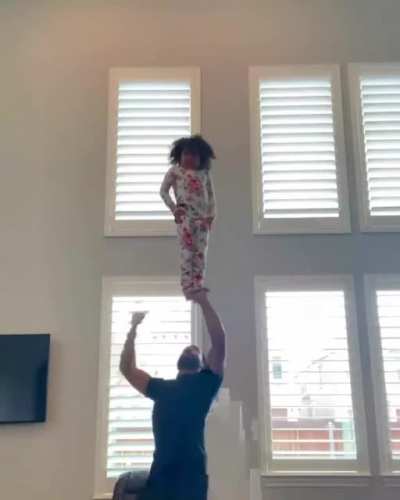 Little girl handled herself well