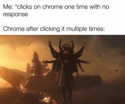 Chrome go BRRR