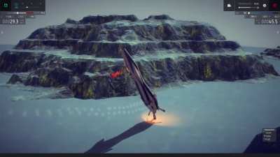 Eisvogel Shuttle performs a tactical landing
