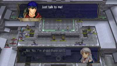 Ike: "Let me help you out. I don't want to kill you." Meanwhile Micaiah: "Nah, we're good."
