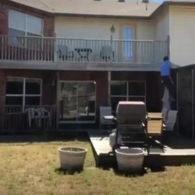 WCGW Trying to do gymmastics at home
