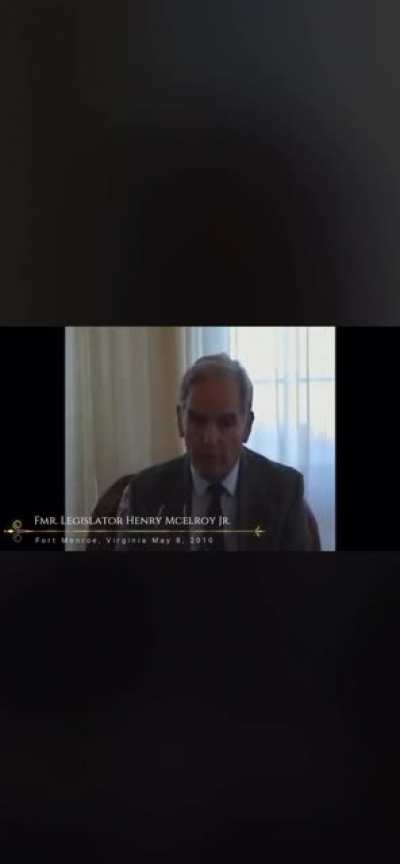 Former Legislator Henry Mcelroy Jr. on President Eisenhower having meetings with extraterrestrials.