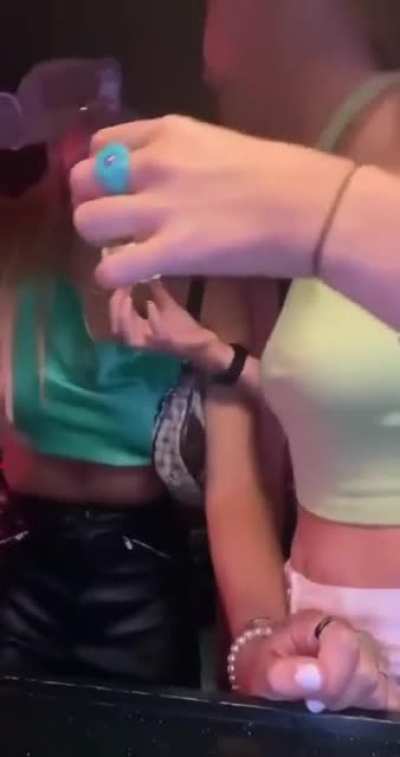She almost swallowed it