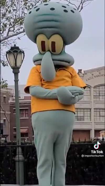 Squidward ain&rsquo;t dabbing today