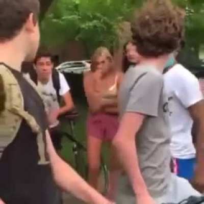 Guy confronts his friends bullies and teaches them a lesson