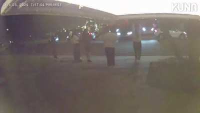 Security cam captures neighbor&rsquo;s shenanigans