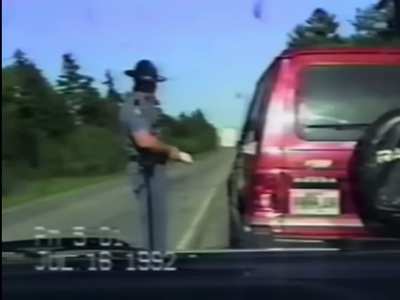 Maine cop cites driver for speeding and the driver is not happy