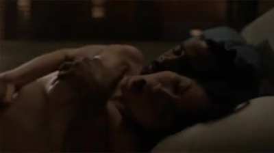 Lela Loren's perfect tits groped in Power