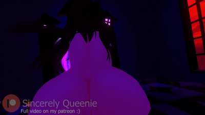 Vampire Futanari Reverse Cowgirl