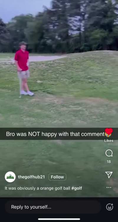 Fore!