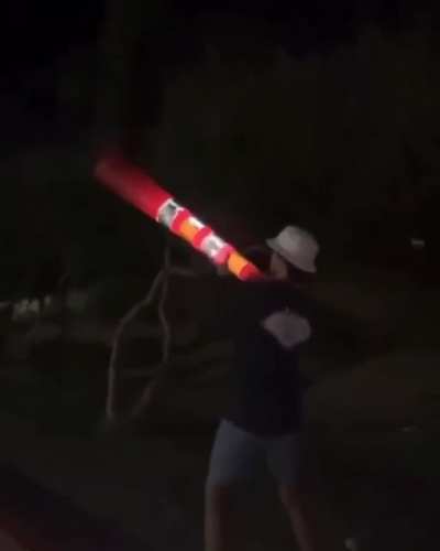 WCGW if we put fireworks into a traffic cone