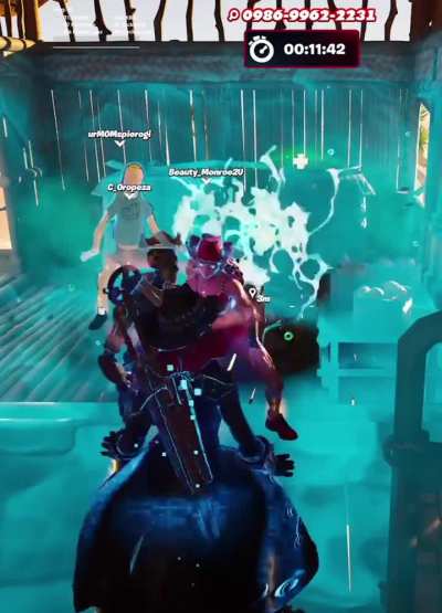 Hotties in Fortnite "Neva Play"