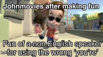 You&rsquo;re grammar sucks 😎
