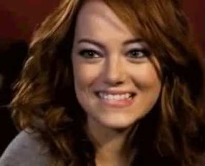bitting her lip