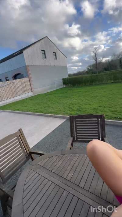 We went for lunch to a country pub, I ended up with hubby&rsquo;s cock in my throat and and a big dildo in my pussy in the carpark behind the pub&hellip; [f]
