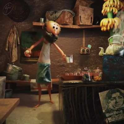ചായ (Tea) &zwnj;| Animation by Aju Mohan (Insta @gebonions)