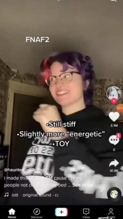 stiff movements