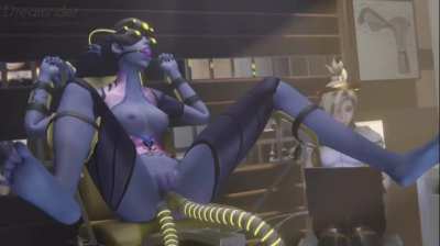 Widowmaker forced with Mercy (Dreamrider)