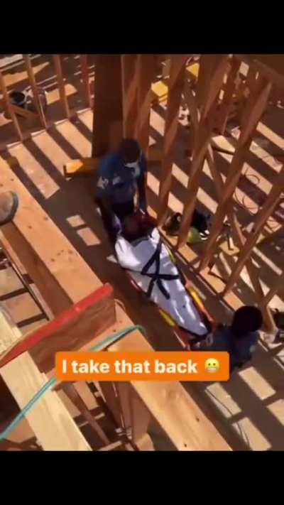 He may have gotten sturdy but the roof didn&rsquo;t