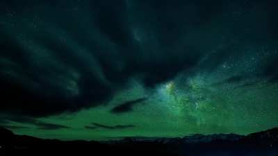 Milky Way, Clouds, &amp;amp; Airglow: a Timelapse - 29 May 2022