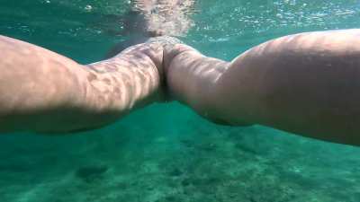 I think the water appreciated my naked body