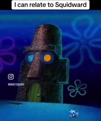 Spongebob explodes in squidward
