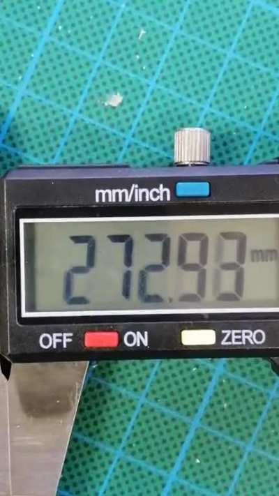 Calipers turned into a random number generator today.