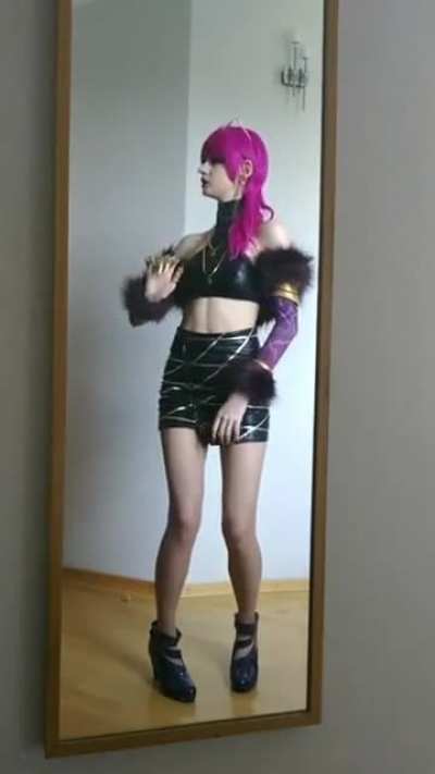 Cool cosplayer