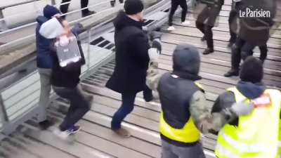 a normal french protest