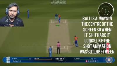 I am posting this regarding a camera angle issue in cricket 24